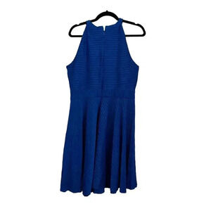 Alfani sleeveless blue dress size 14